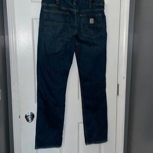 NWOT Carhartt men jeans size 34x32 relaxed fit bootleg
